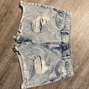 Ripped shorts